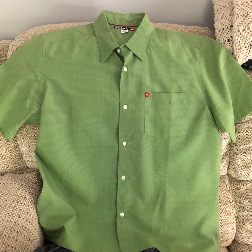 Quicksilver Button Down New